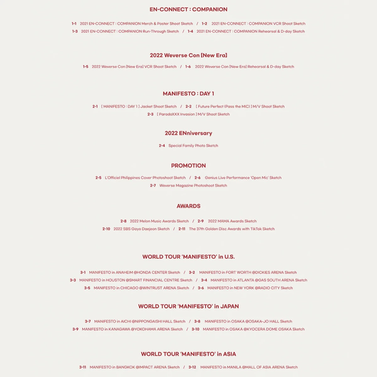 ENHYPEN - Memories : STEP 2 DIGITAL CODE 2021-2022 + PO Gift