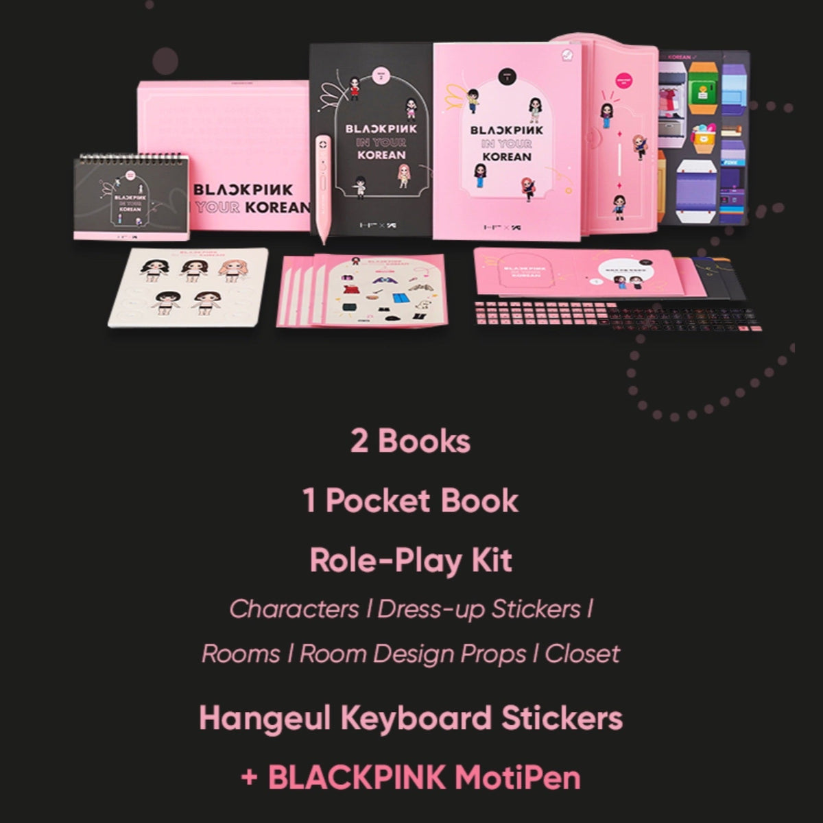 BLACKPINK IN YOUR KOREAN with MOTIPEN – kheartshop