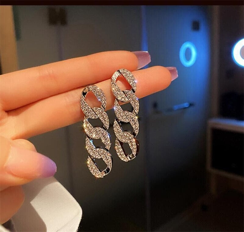 BTS JIMIN スローガン&クールケット&アクセサリーセット BTS Jimin Style ''Square Gold'' Earrings – kheartshop