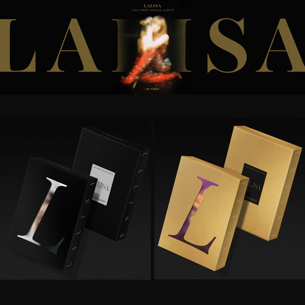 BLACKPINK LISA - LALISA 1st Single + YG Select Gift – kheartshop