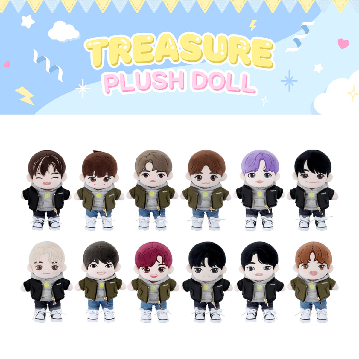 TREASURE Official Plush Doll – kheartshop