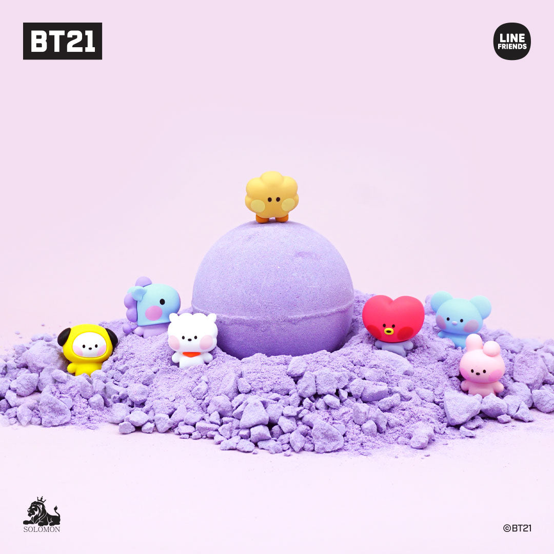 BT21 Official Minini Lavender Bath Bomb + Figure (Random) – kheartshop