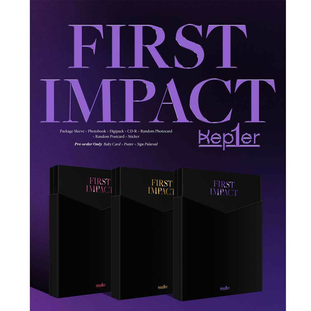 Kep1er - First Impact + PO Benefit (You Can Choose Version