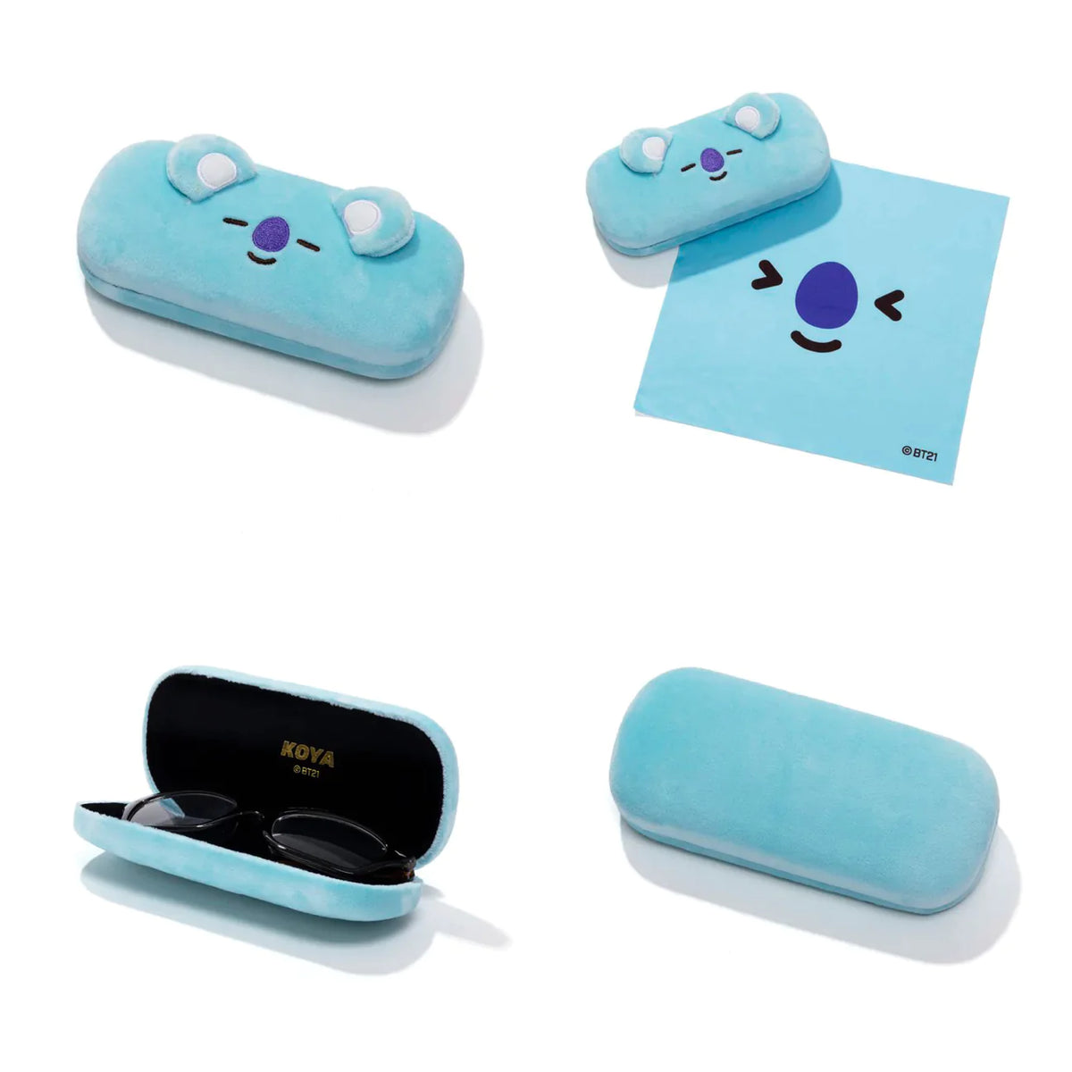 BT21 JAPAN - Oficial Plush Glasses Case – kheartshop