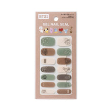 BT21 JAPAN - Official Baby Gel Nail Sticker Earth Color