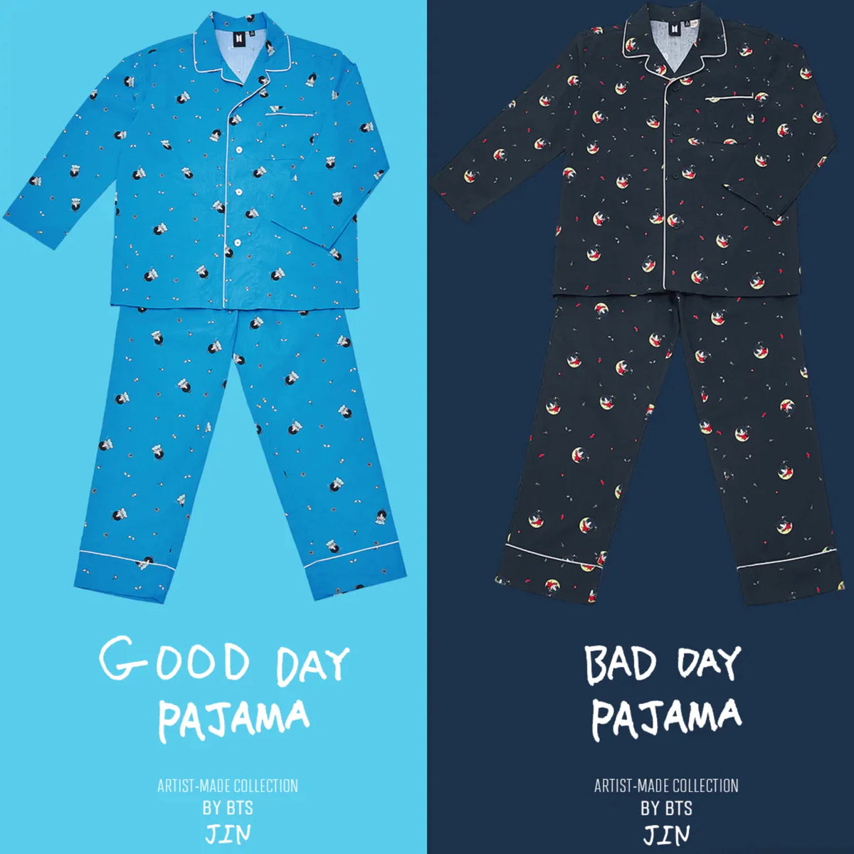 ARTIST MADE COLLECTION - JIN GOOD DAY / BAD DAY PAJAMA 