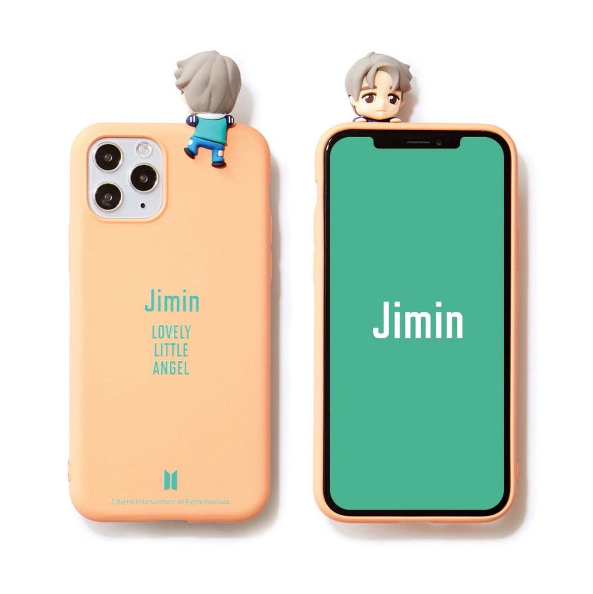 BTS Official CHARACTER Figure Color Jelly Case Nickname