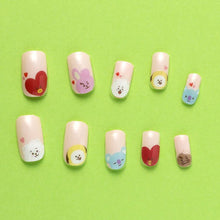 BT21 JAPAN - Official Baby Gel Nail Sticker BT21 Gel Nail Sticker Heart Version