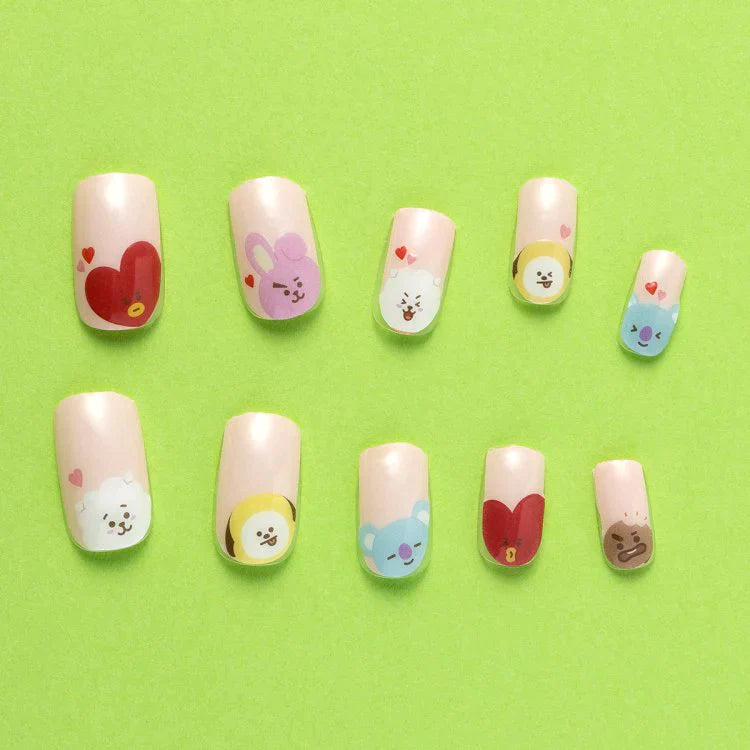 BT21 JAPAN - Official Baby Gel Nail Sticker BT21 Gel Nail Sticker