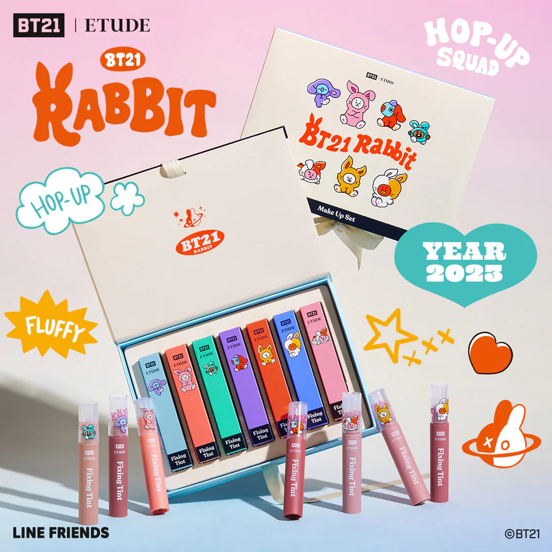 BT21 JAPAN - Official Etude Official House Cooky On Top Fixing