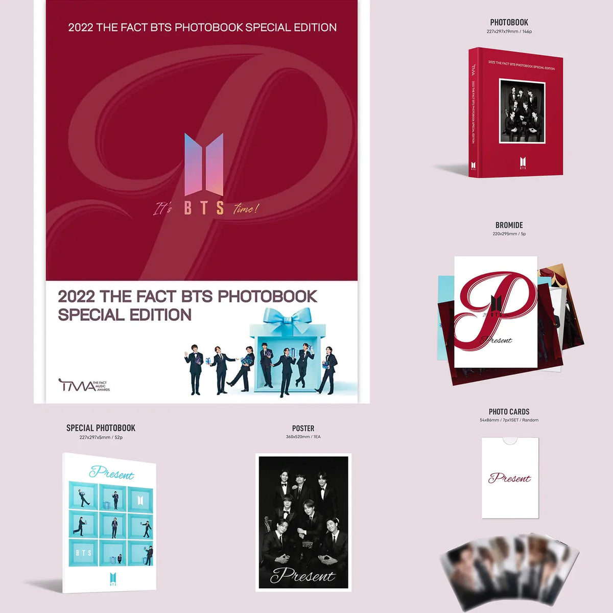 アート・デザイン・音楽 2022 THE FACT BTS PHOTOBOOK 2022 THE FACT BTS PHOTOBOOK SPECIAL EDITION – kheartshop