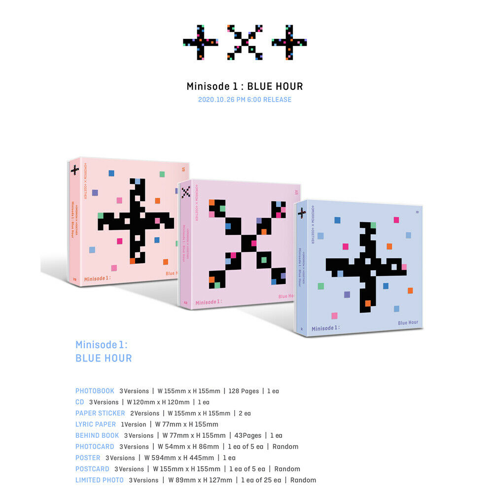 TXT TOMORROW X TOGETHER minisode1 : Blue Hour – kheartshop