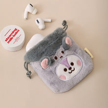 BT21 Official Fluffy Mini Bag Charm Pouch