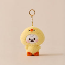 BT21 Official Fluffy Plush Keyring