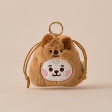 BT21 Official Fluffy Mini Bag Charm Pouch