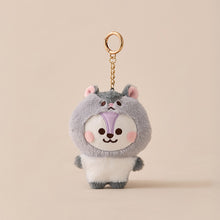 BT21 Official Fluffy Plush Keyring