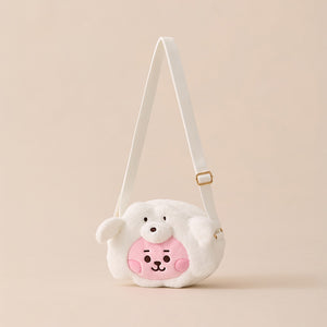 BT21 Official Fluffy Crossbody Bag