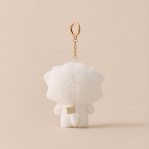 BT21 Official Fluffy Plush Keyring