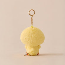 BT21 Official Fluffy Plush Keyring