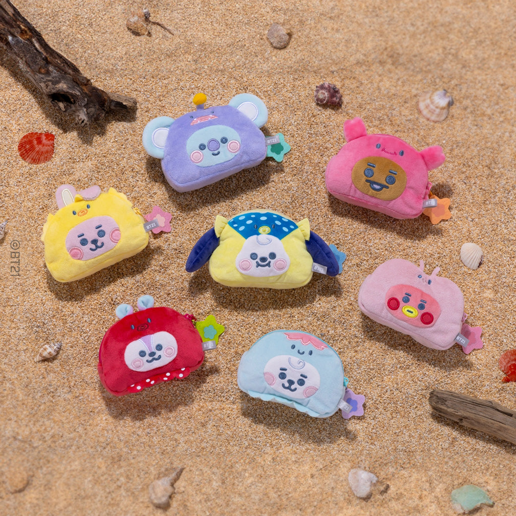 BT21 JAPAN - Official Sea Creatures Pouch Ver.2