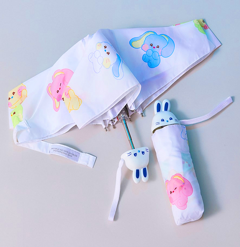 NewJeans x Line Friends ''How Sweet'' Pop Up Store - Official  Bunini 5-Tier Pattern Umbrella