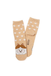 BT21 JAPAN - Official Fluffy Big Hugs Socks