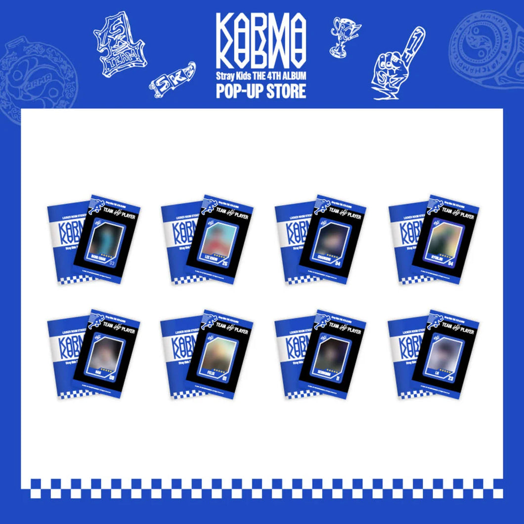 STRAY KIDS KARMA POP UP Store Official MD