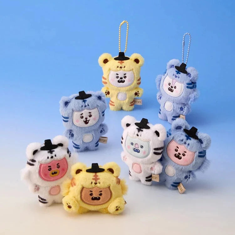 BT21 Official K-Horang Tiger Plush Keyring – kheartshop