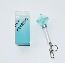 KPOP MINI LIGHTSTICK KEYCHAIN + Free Gift