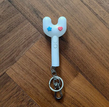 KPOP MINI LIGHTSTICK KEYCHAIN + Free Gift