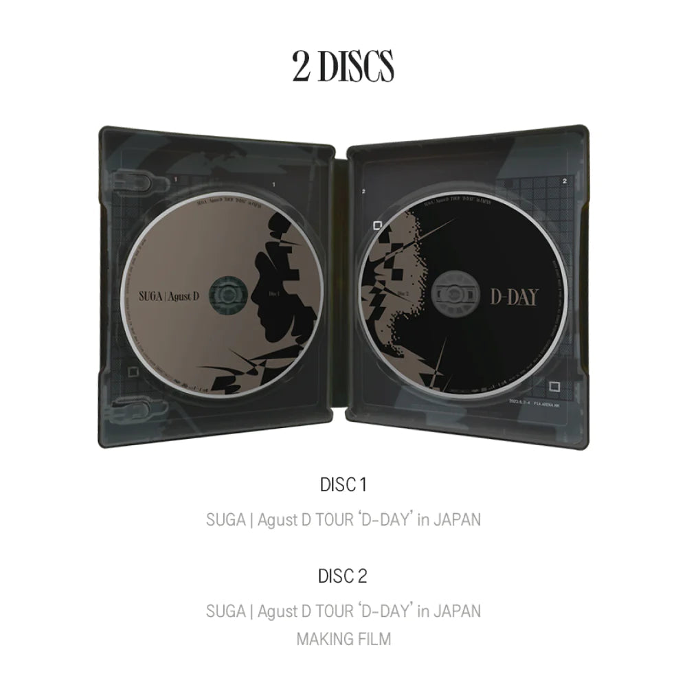 SUGA Agust D TOUR D-DAY in JAPAN DVD Limited Edition – kheartshop