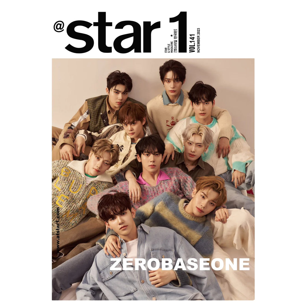 ZEROBASEONE ZB1 - @star1 Korea Magazine November 2023