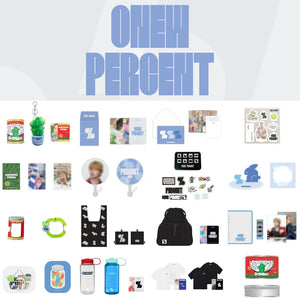 SHINee ONEW PERCENT % Pop-Up Store Official MD