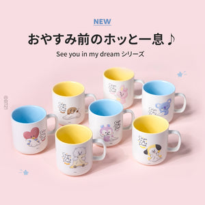BT21 JAPAN - Official “ See You In My Dreams “ Mug
