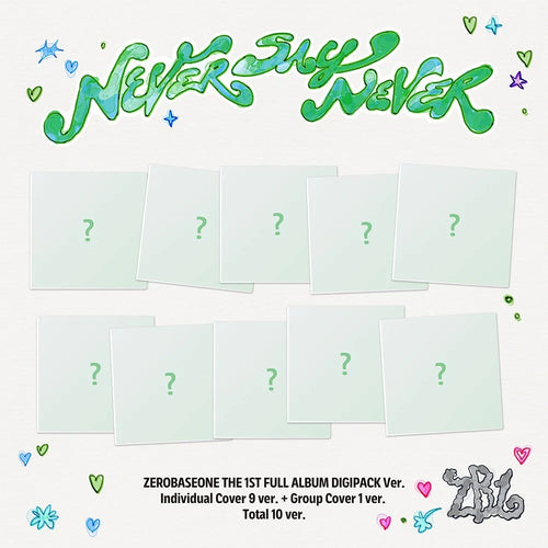 ZEROBASEONE ZB1 - NEVER SAY NEVER Digipack Ver