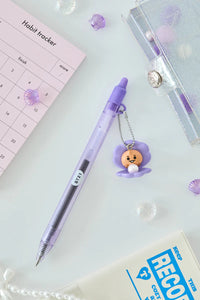 BT21 JAPAN - Official PEARL Purple Ballpoint Pen