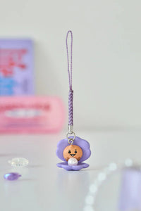 BT21 JAPAN - Official PEARL Figure Strap Keyring