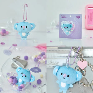 BT21 - Official PEARL Plush Capsule Keyring