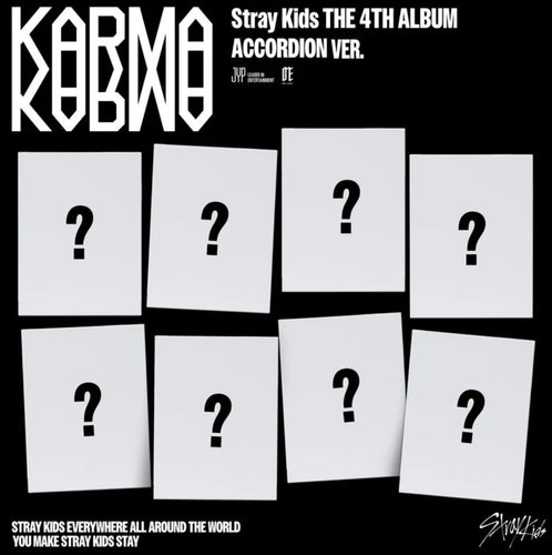 STRAY KIDS - KARMA 4th Album ACCORDION Ver