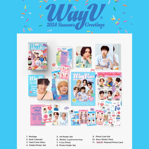 WayV 2024 Official Season's Greetings