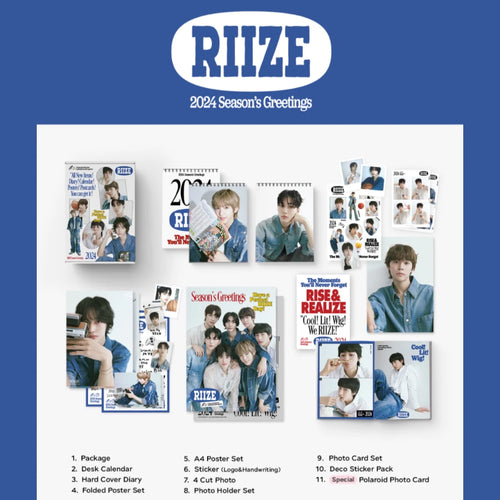 RIIZE 2024 Official Season's Greetings