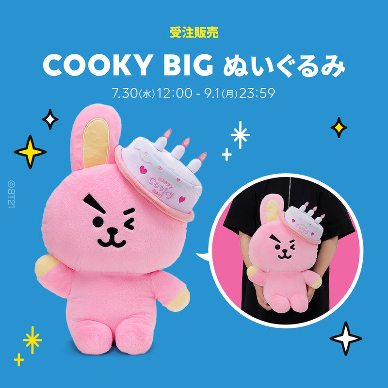 BT21 JAPAN - Full Of Cooky Limited Edition BIG Plush Doll