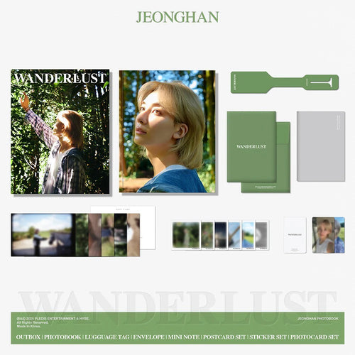 SEVENTEEN JEONGHAN - Wanderlust Photobook