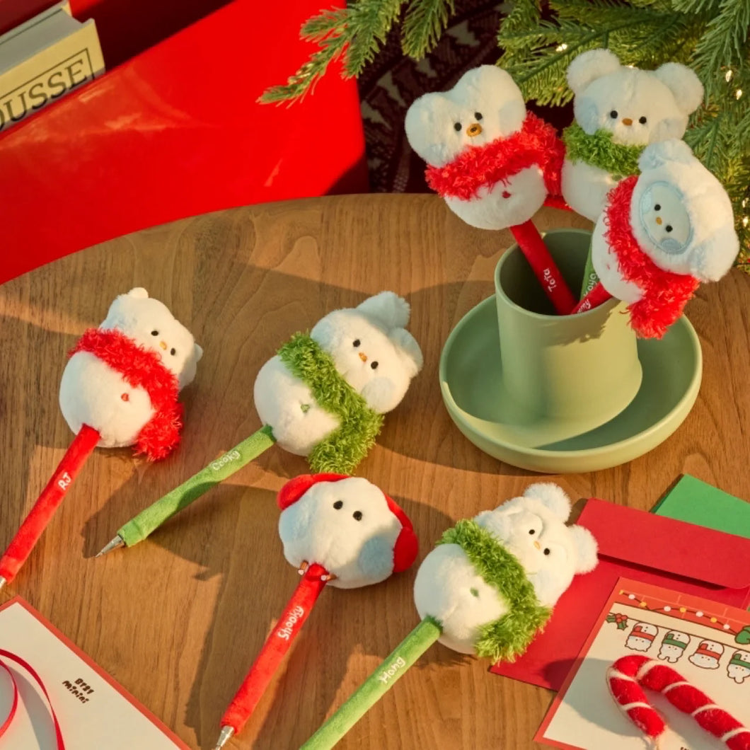 BT21 Minini Official Petit Holiday Plush Gel Pen