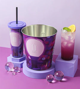BTS x CGV - FOREVER WE ARE YOUNG ARMY Tin Bucket & Cold Cup