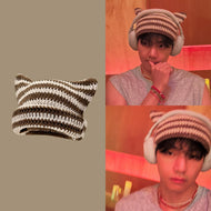 KPOP STYLE - BTS V Cat Ears Beanie