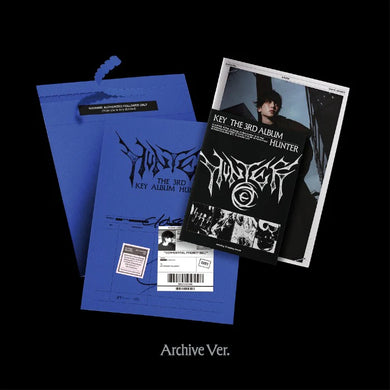SHINee KEY - HUNTER 3rd Album ARCHIVE Ver
