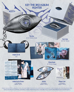 SHINee KEY - HUNTER 3rd Album CUBE Ver