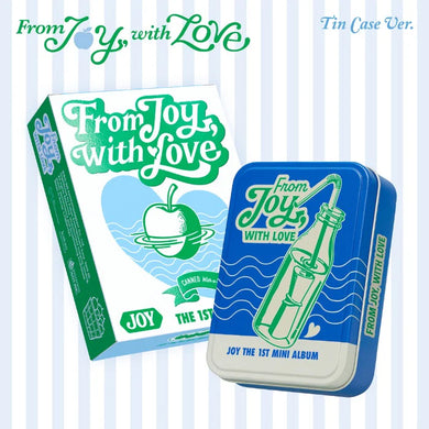 JOY - FROM JOY, WITH LOVE 1st Mini Album TIN CASE Ver