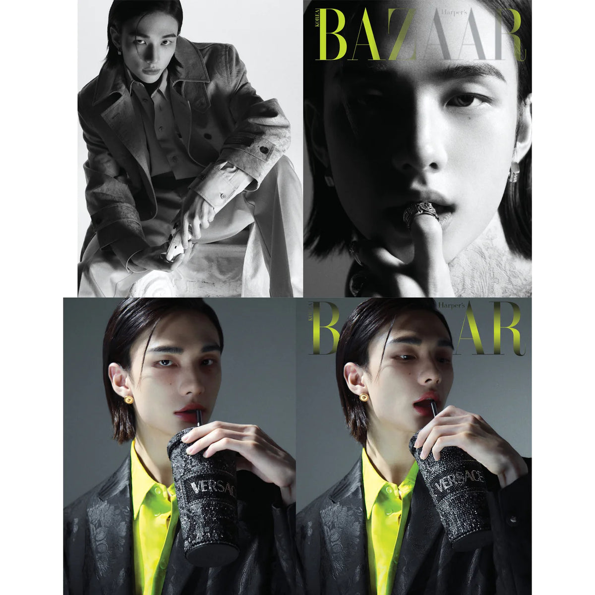 STRAY KIDS HYUNJIN - Harper Bazaar Korea Magazine December 2023 ...